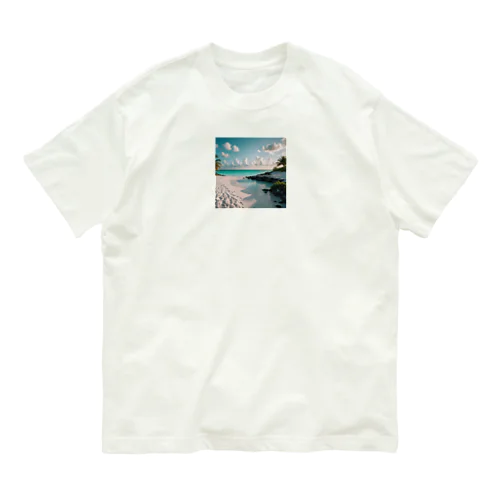 beach オーガニックコットンTシャツ