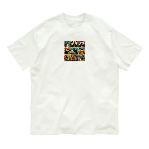 ポップなハロウィン Organic Cotton T-Shirt