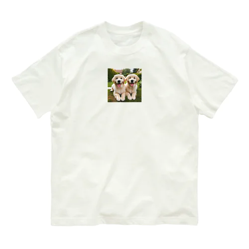 可愛い犬 Organic Cotton T-Shirt