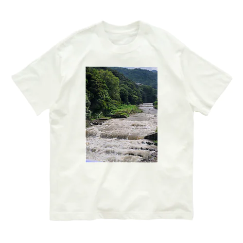 Hakone　RainyDay オーガニックコットンTシャツ