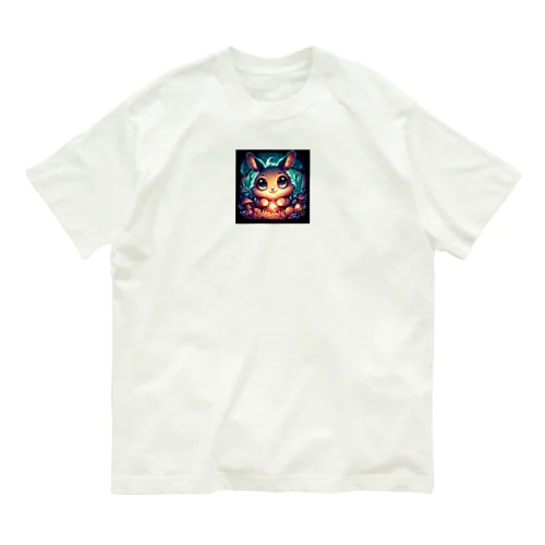 不気味で可愛いウサギ001 Organic Cotton T-Shirt