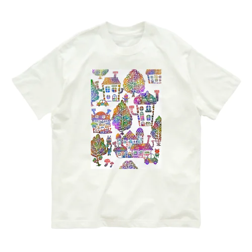 森の町 オーガニックコットンTシャツ