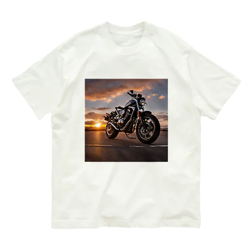 夕焼けの旅路 オーガニックコットンTシャツ