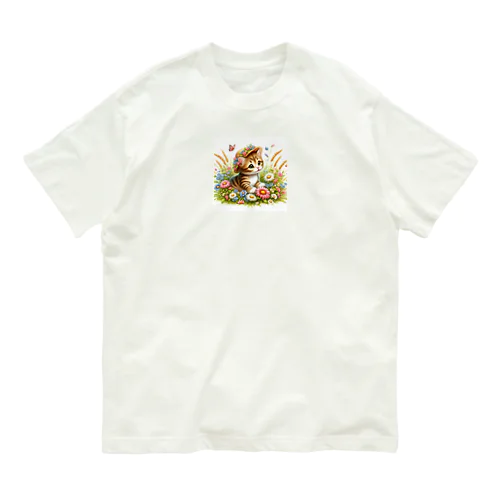 猫 Organic Cotton T-Shirt