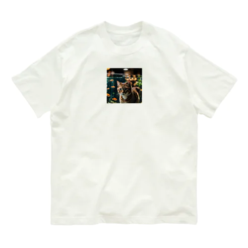 水槽と猫 Organic Cotton T-Shirt