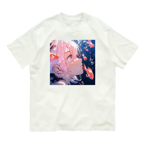 深海の涙 Organic Cotton T-Shirt