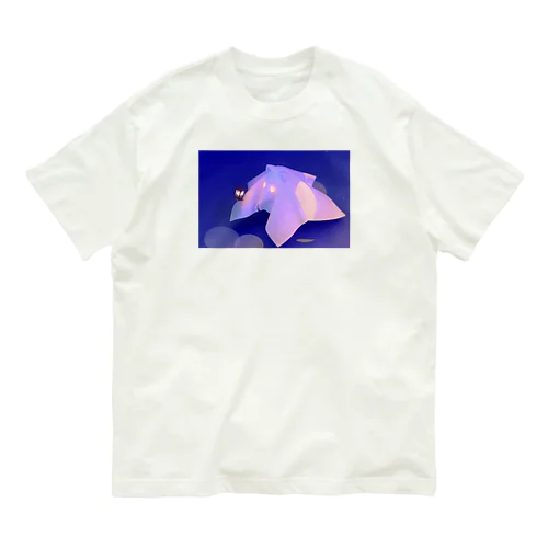 おばけねこ Organic Cotton T-Shirt