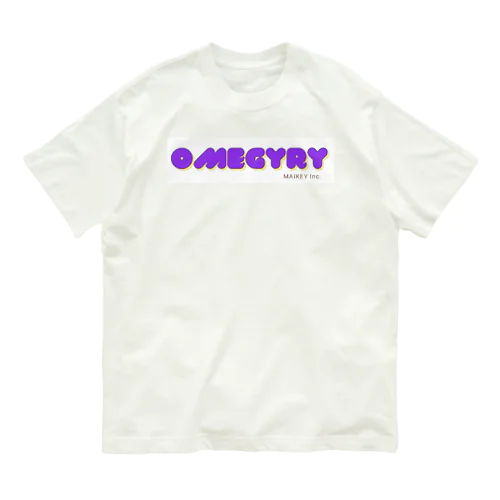  OMEGYRY オーガニックコットンTシャツ