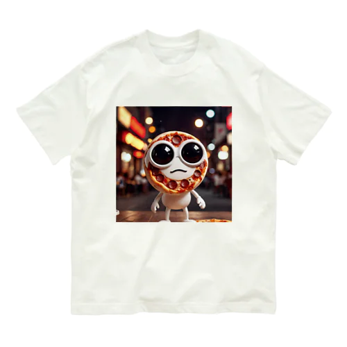 ピザら Organic Cotton T-Shirt