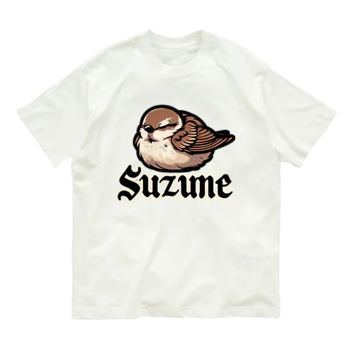 SUZUME（AI生成） オーガニックコットンTシャツ