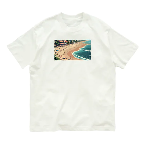 波の調べ オーガニックコットンTシャツ