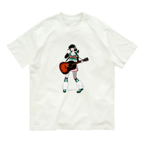 花心ロゴ（スタンダード） オーガニックコットンTシャツ