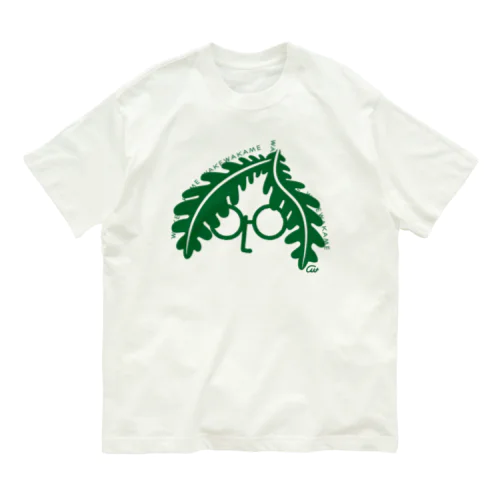 わけわかめ WAKEWAKAME L Organic Cotton T-Shirt