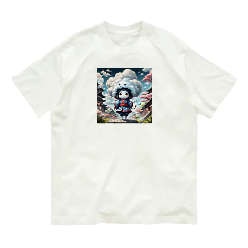 入道雲妖怪　せきらん Organic Cotton T-Shirt