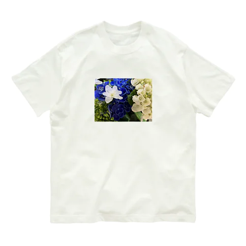 いろいろな紫陽花たち Organic Cotton T-Shirt