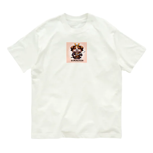 侍犬 オーガニックコットンTシャツ
