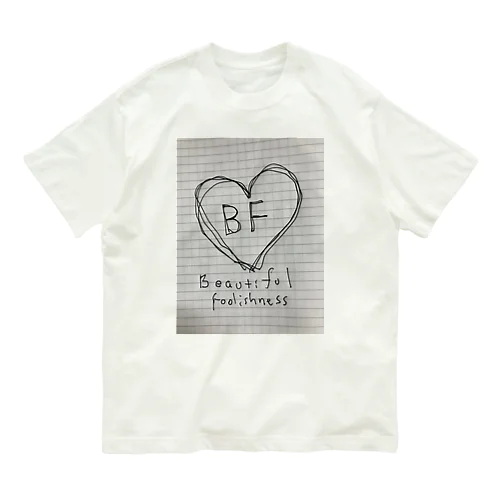 世界BF値導入推進委員会公式グッズ Organic Cotton T-Shirt