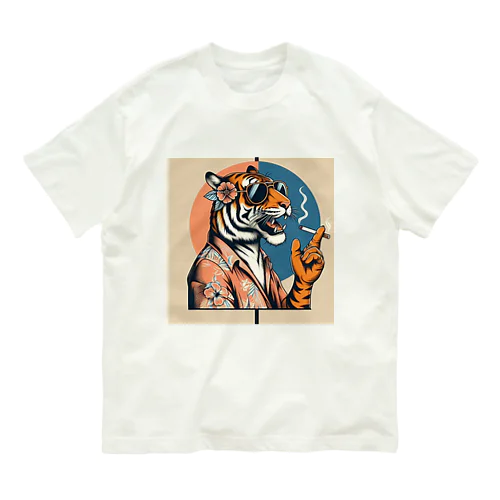 TIGER オーガニックコットンTシャツ