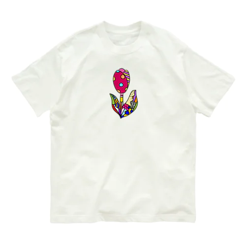 カラフル🌈チューリップ Organic Cotton T-Shirt