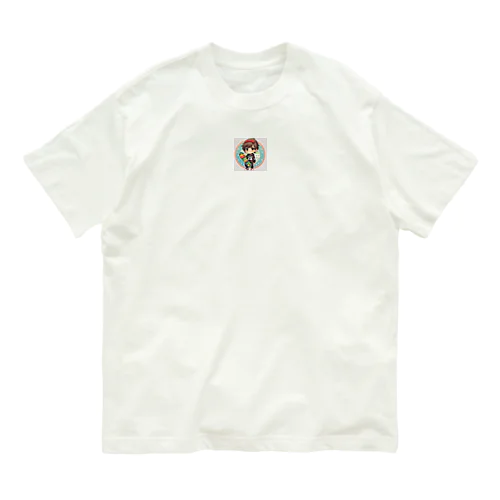 キュートキックフリッパー オーガニックコットンTシャツ