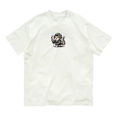 虎筆女将 Organic Cotton T-Shirt