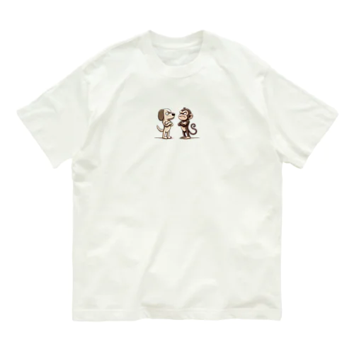 犬猿の仲 Organic Cotton T-Shirt