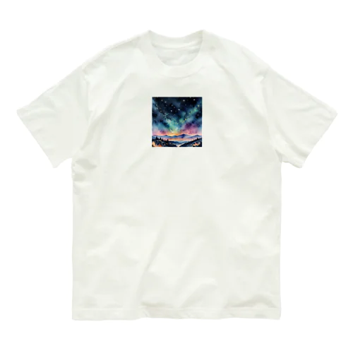 星空の魔法 オーガニックコットンTシャツ