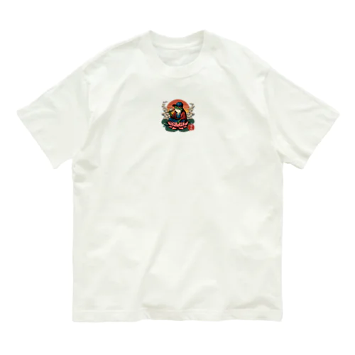 煙蛙 オーガニックコットンTシャツ