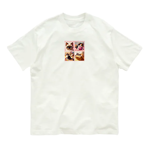 ぬこ好き姉貴 Organic Cotton T-Shirt