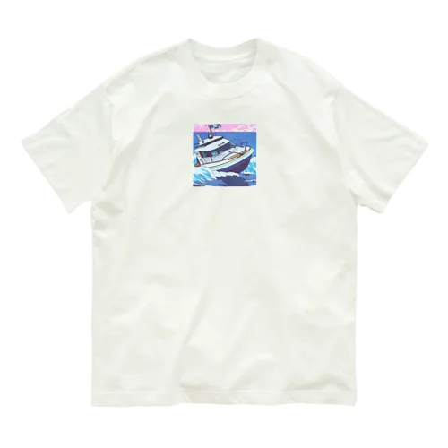 ボート オーガニックコットンTシャツ