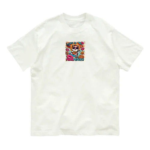 スナフキ猫くん Organic Cotton T-Shirt