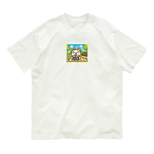 遠足の楽しいお弁当タイム Organic Cotton T-Shirt