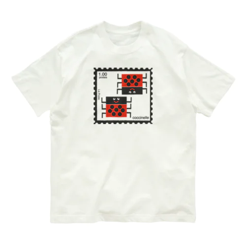 coccinelle オーガニックコットンTシャツ