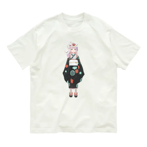 もかち立ち絵 オーガニックコットンTシャツ