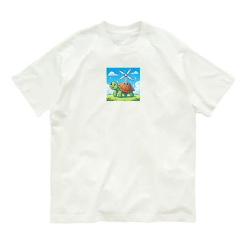 かめさん オーガニックコットンTシャツ