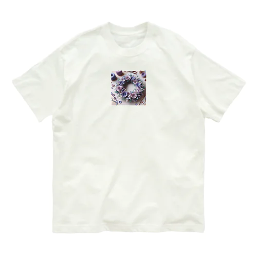 すみれのリース２ Organic Cotton T-Shirt