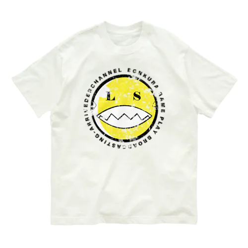 SMILE OLD PAINT1 Organic Cotton T-Shirt