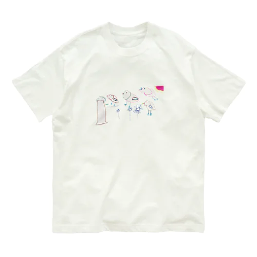 朝☀ by 5-year-old Organic Cotton T-Shirt