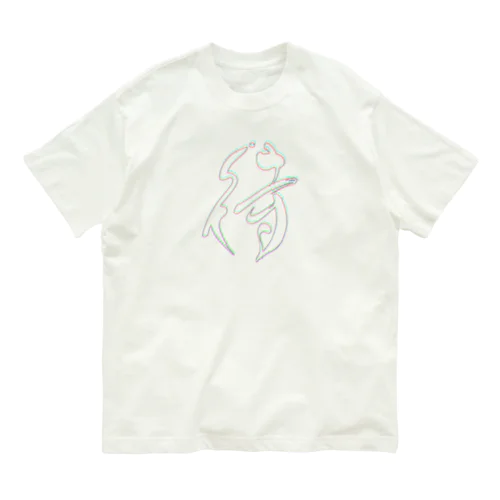 【待】just waiting for you オーガニックコットンTシャツ