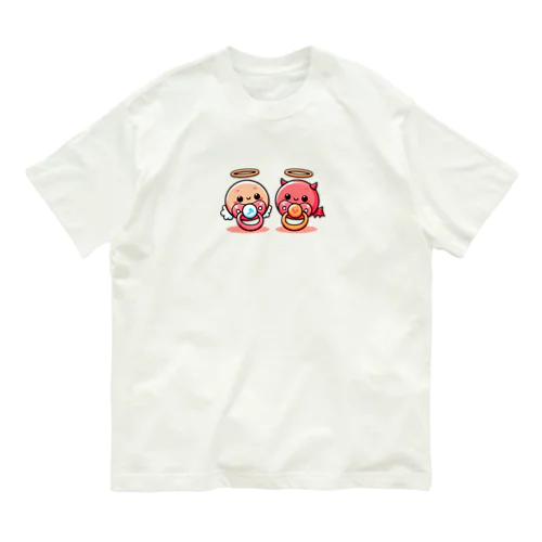 天ちゃん＆悪ちゃん オーガニックコットンTシャツ