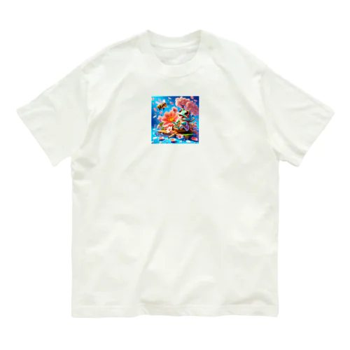 お花見2024 オーガニックコットンTシャツ