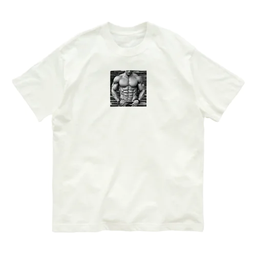 腹筋 Organic Cotton T-Shirt