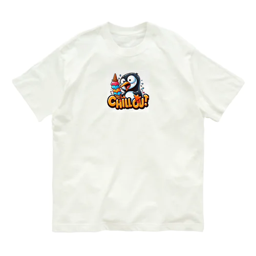 Chillペンギン オーガニックコットンTシャツ