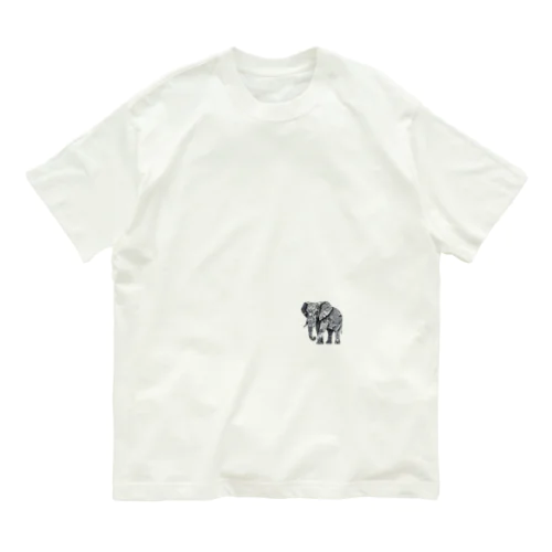 ぞうエラファン Organic Cotton T-Shirt