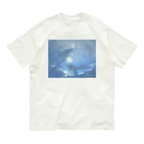 朝日と雲 Organic Cotton T-Shirt