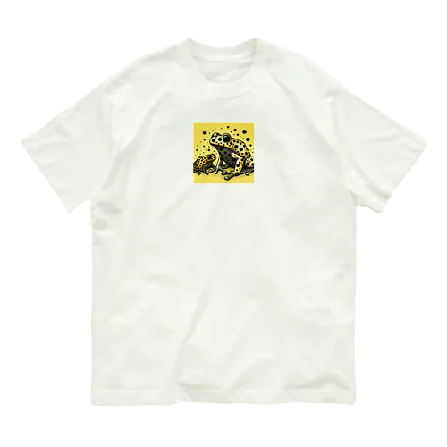 毒・黄・蛙 Organic Cotton T-Shirt