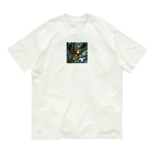 クロコダイルと格闘しよう Organic Cotton T-Shirt