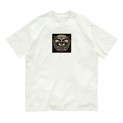 おめめ Organic Cotton T-Shirt