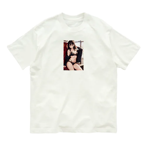 黒髪美女 Organic Cotton T-Shirt