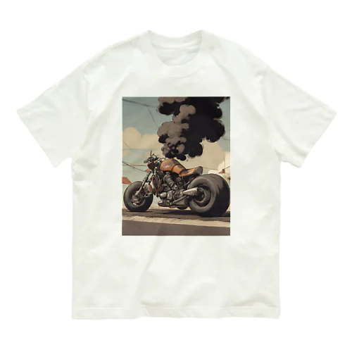 バイクくん オーガニックコットンTシャツ